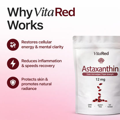 VitaRed™ Astaxanthin 12mg Softgels